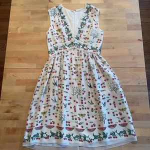 Anna Sui for Anthropologie: Birds Eye View Dress